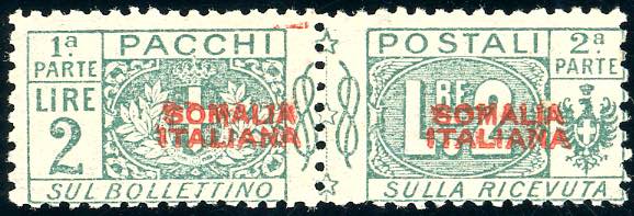 PACCHI POSTALI 1926/31 - 2 lire, ... 