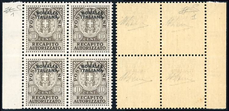 RECAPITO AUTORIZZATO 1939 - 10 ... 