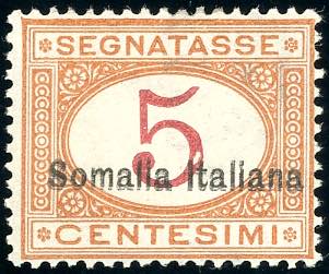 SEGNATASSE 1920 - 5 cent. ... 