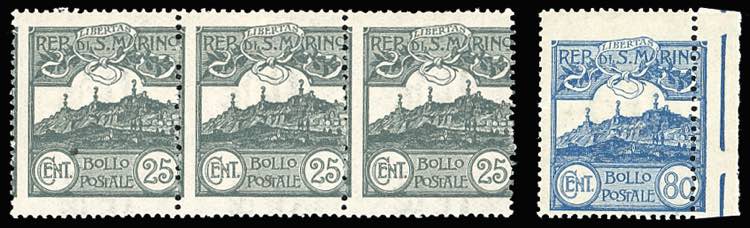 1921 - 25 cent. Veduta, ... 