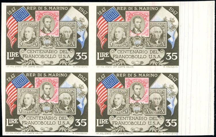 1947 - 35 lire Centenario ... 