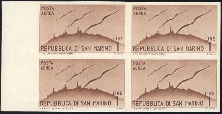 1946 - 1 lira Vedute, non ... 