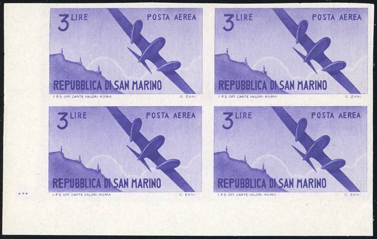 1946 - 3 lire Vedute, non ... 