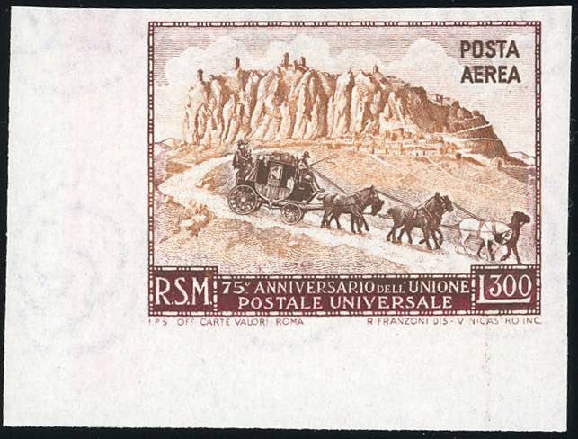 1951 - 300 lire UPU, non ... 