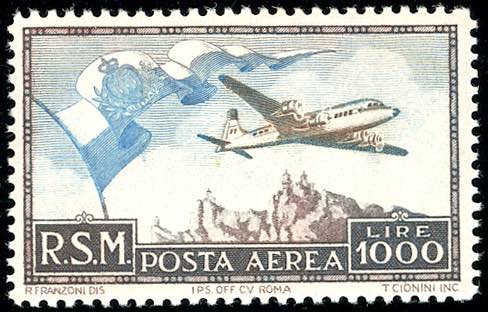 1951 - 1.000 lire Bandiera (99), ... 