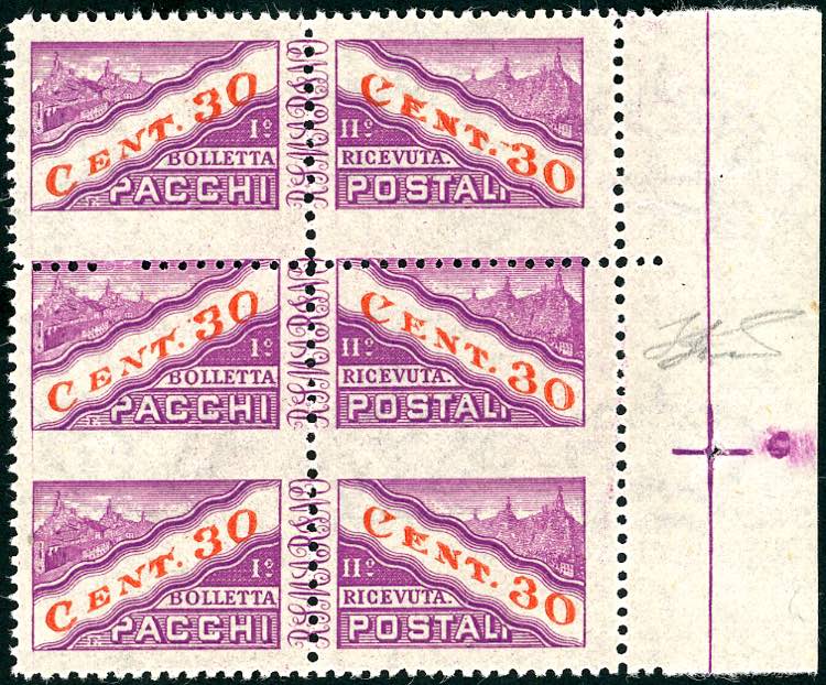 1946 - 30 cent., filigrana dritta, ... 