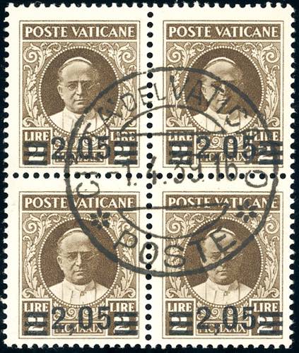 1937 - 2,05 su 2 lire Provvisoria, ... 