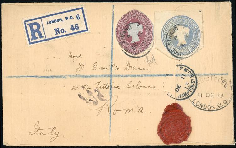 GRAN BRETAGNA 1916 - Busta ... 