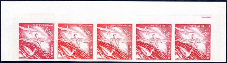 MONACO POSTA AEREA 1955 - 500 fr. ... 