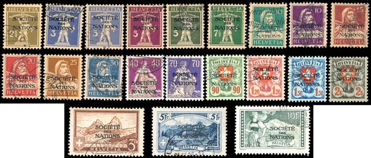 SVIZZERA SERVIZIO 1924/37 - ... 