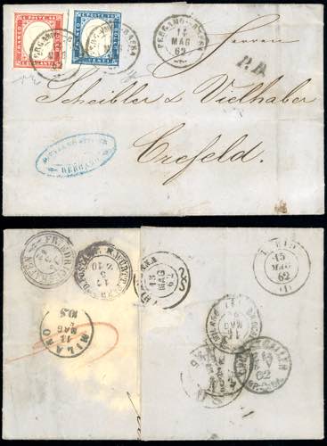 1862 - 40 cent., perfetto, 20 ... 