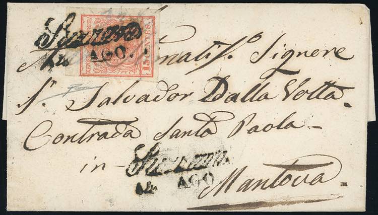 SUZZARA, Cor. punti 11 - 15 cent. ... 