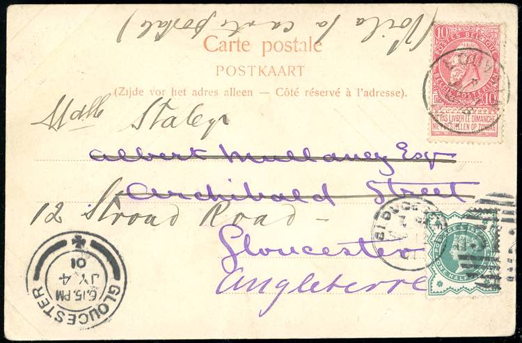 1901 - BELGIUM/GREAT BRITAIN - ... 