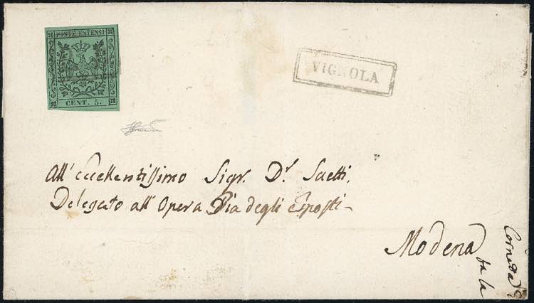 VIGNOLA, PD  cartella punti R1 - 5 ... 