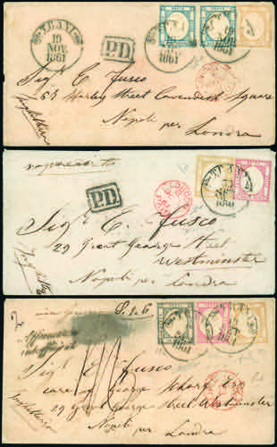 1861 - Bellinsieme di tre lettere ... 