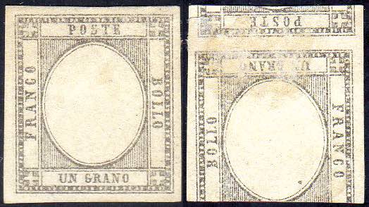 PROVE 1861 - 1 grano nero (19), ... 