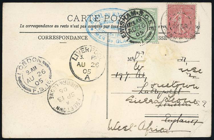 1905 - FRANCE/GREAT BRITAIN/SIERRA ... 