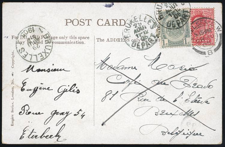 1905 - GREAT BRITAIN/BELGIUM - ... 