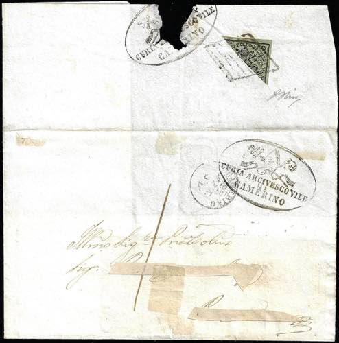 1855 - 2 baj. verde oliva, ... 