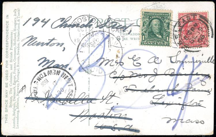 1906 - GREAT BRITAIN/UNITED STATES ... 