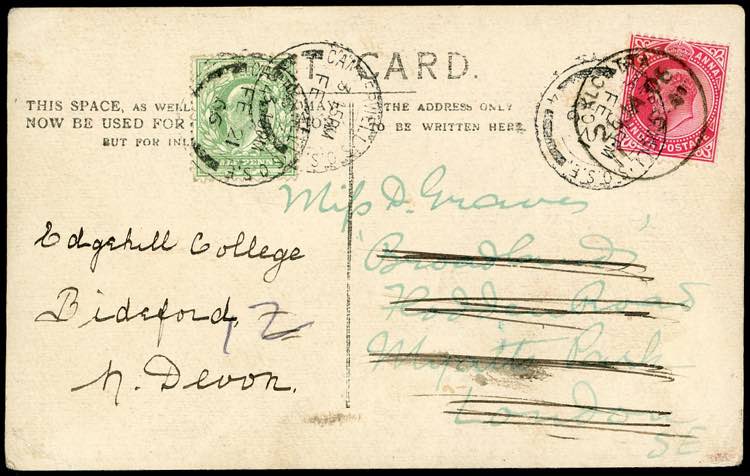1906 - INDIA/GREAT BRITAIN - ... 