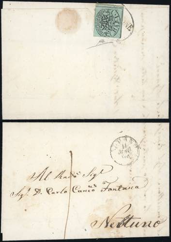 ALBANO, DIREZIONE DI, ovale punti ... 