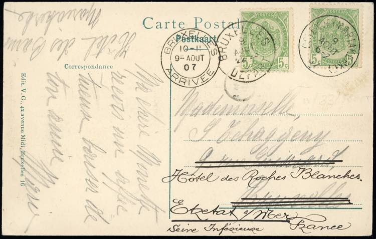 1907 - BELGIUM/BELGIUM/FRANCE - ... 