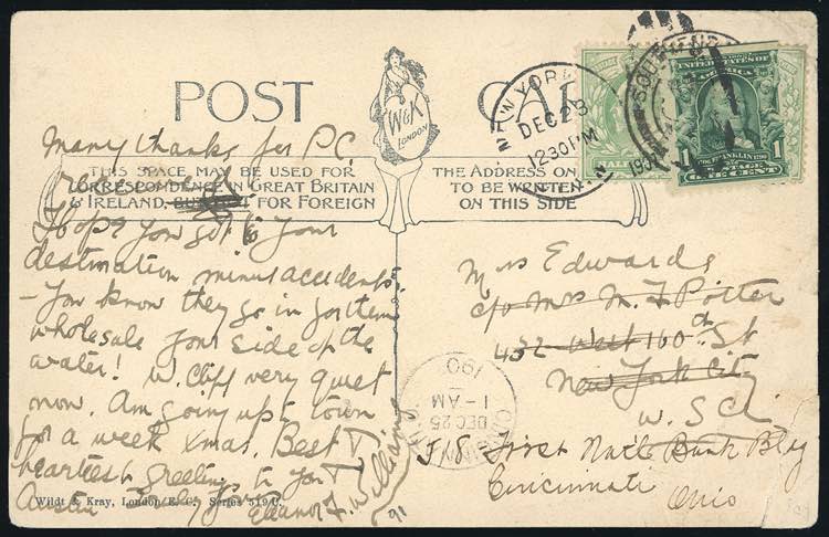 1907 - GREAT BRITAIN/UNITED STATES ... 