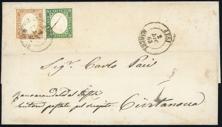 JESI, sardo italiano  penna - 5 ... 