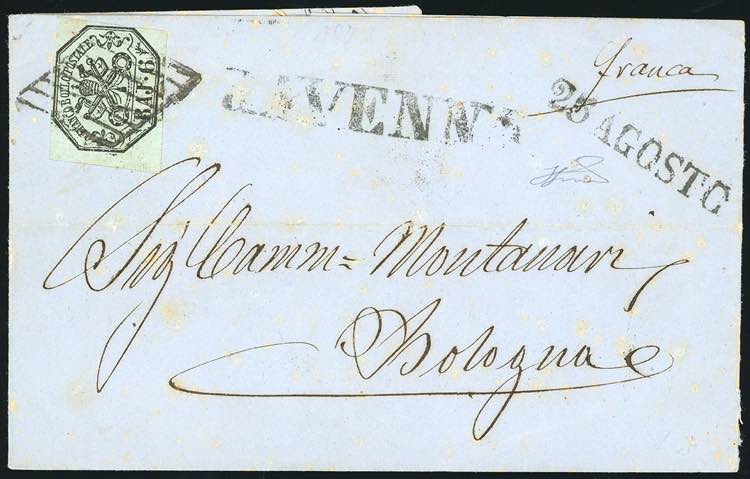 RAVENNA, SD  datario in partenza, ... 