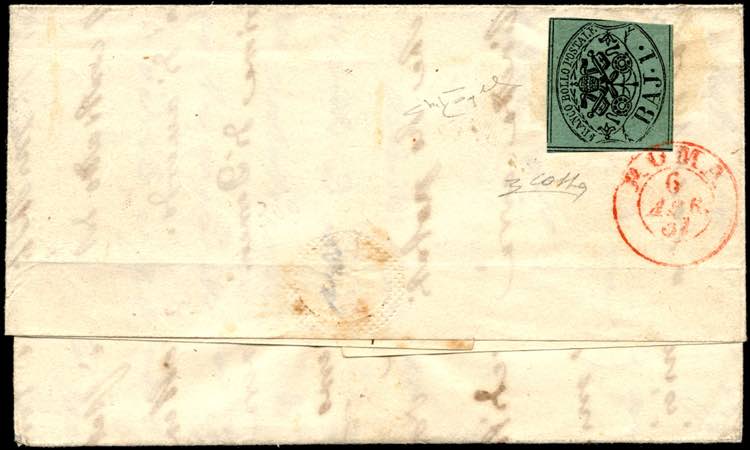 ROMA, rosso punti 12 - 1 baj (2a), ... 