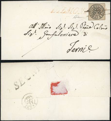 VALMONTONE, SI rosso  penna punti ... 