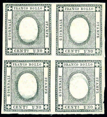 1861 - 1 cent. errore di cifra 2 ... 