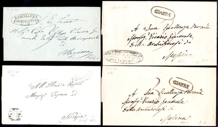 1860 - Tre lettere schiave e una ... 