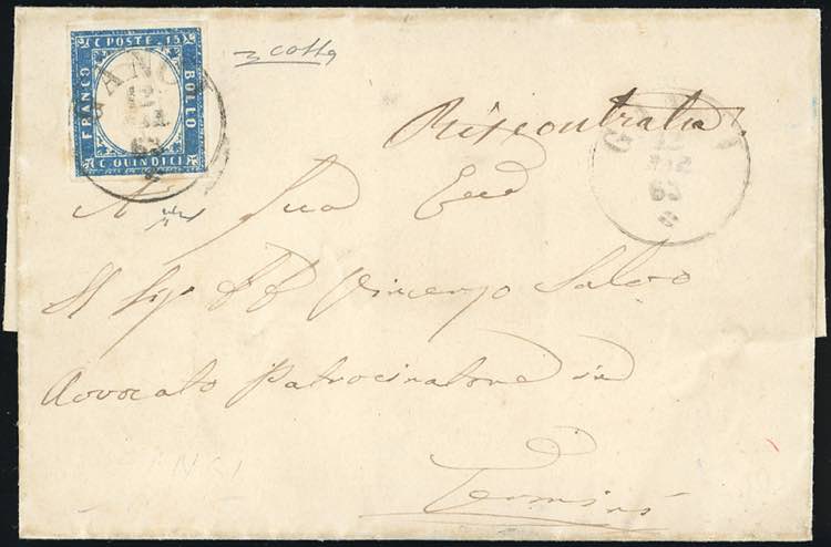 GANGI, cerchio punti 10 - 15 cent. ... 