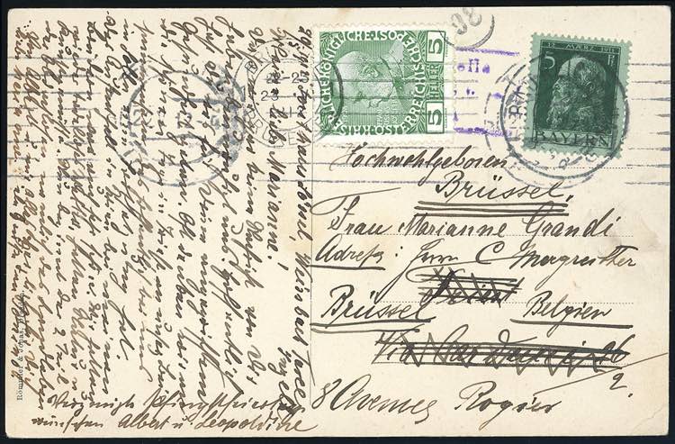 1912 - GERMANY/AUSTRIA/BELGIUM - ... 