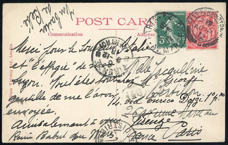 1912 - GREAT BRITAIN/FRANCE/ITALY ... 