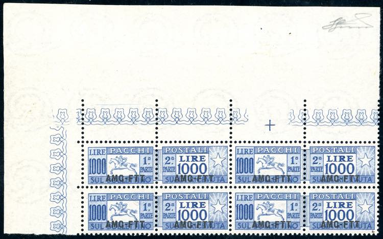 PACCHI POSTALI 1954 - 1000 lire ... 