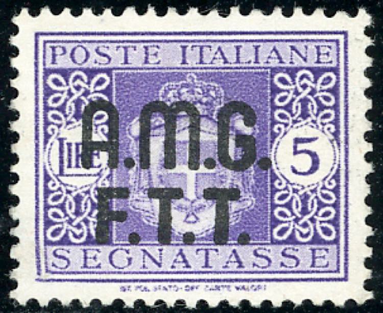 SEGNATASSE 1947 - 5 lire, senza ... 