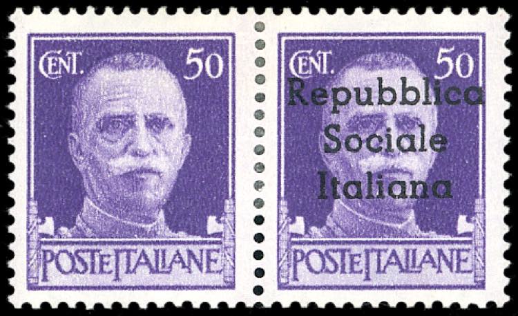 TERAMO 1944 - 50 cent., coppia ... 