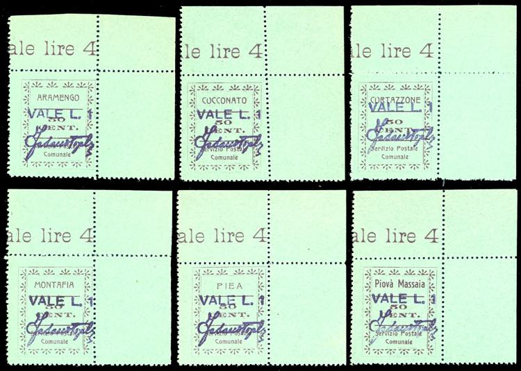 SERVIZIO POSTALE COMUNALE ... 