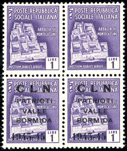 VALLE BORMIDA 1945 - 1 lira, ... 