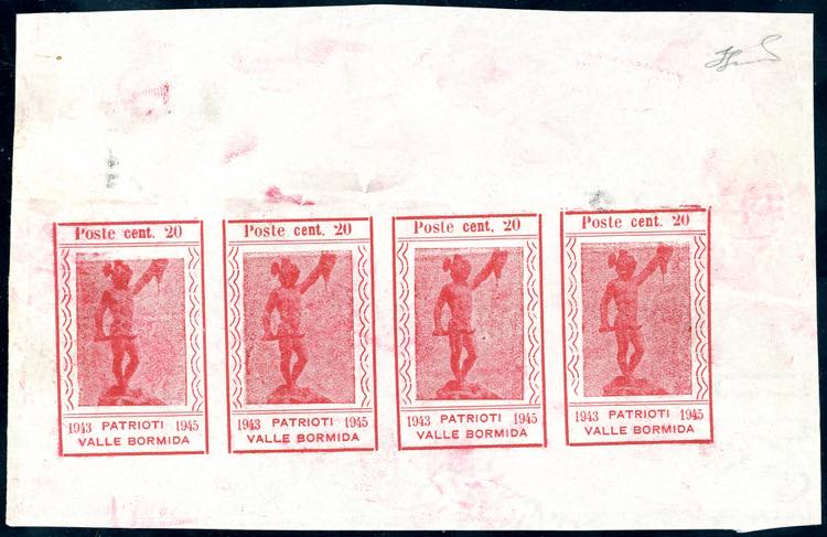 VALLE BORMIDA 1945 - 10 cent. ... 