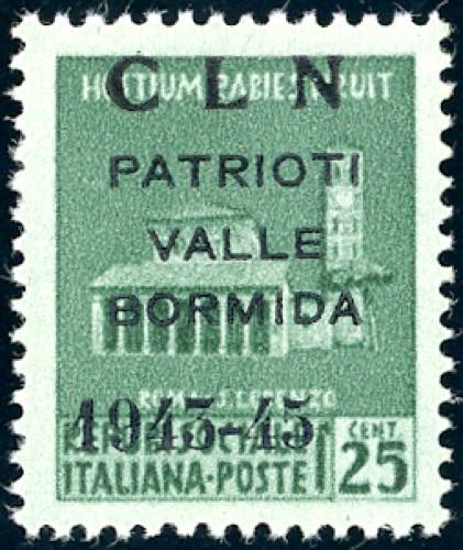 VALLE BORMIDA 1945 - 25 cent. ... 