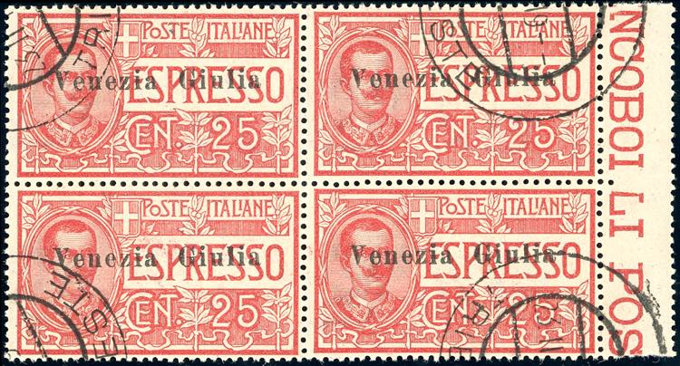 VENEZIA GIULIA ESPRESSI 1919 - 25 ... 