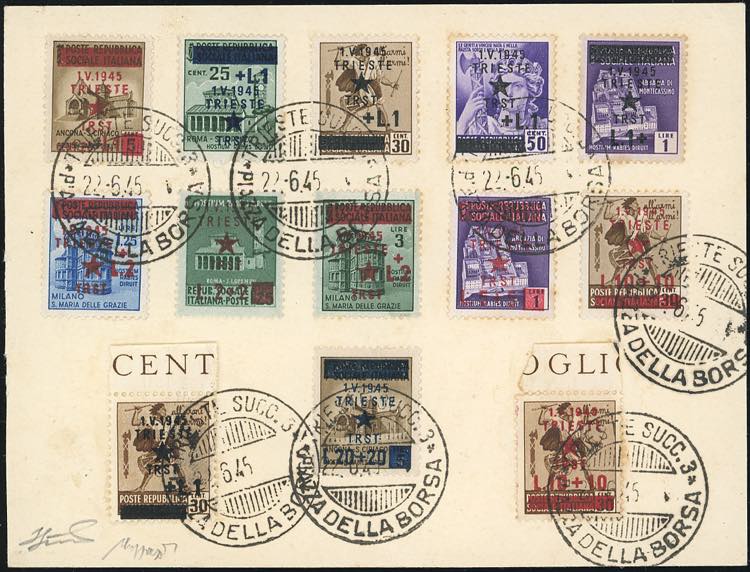 OCCUPAZIONE JUGOSLAVA TRIESTE 1945 ... 