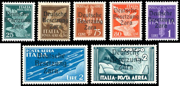 OCCUPAZIONE TEDESCA ZARA POSTA ... 