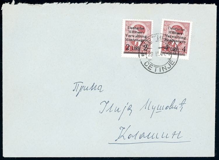 OCCUPAZIONE TEDESCA MONTENEGRO ... 