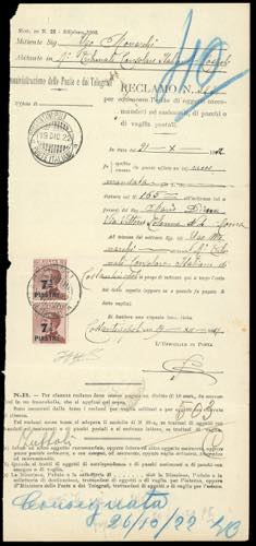 COSTANTINOPOLI 1922 - 7 1/2 ... 