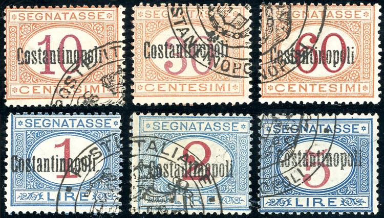 COSTANTINOPOLI SEGNATASSE 1922 - ... 